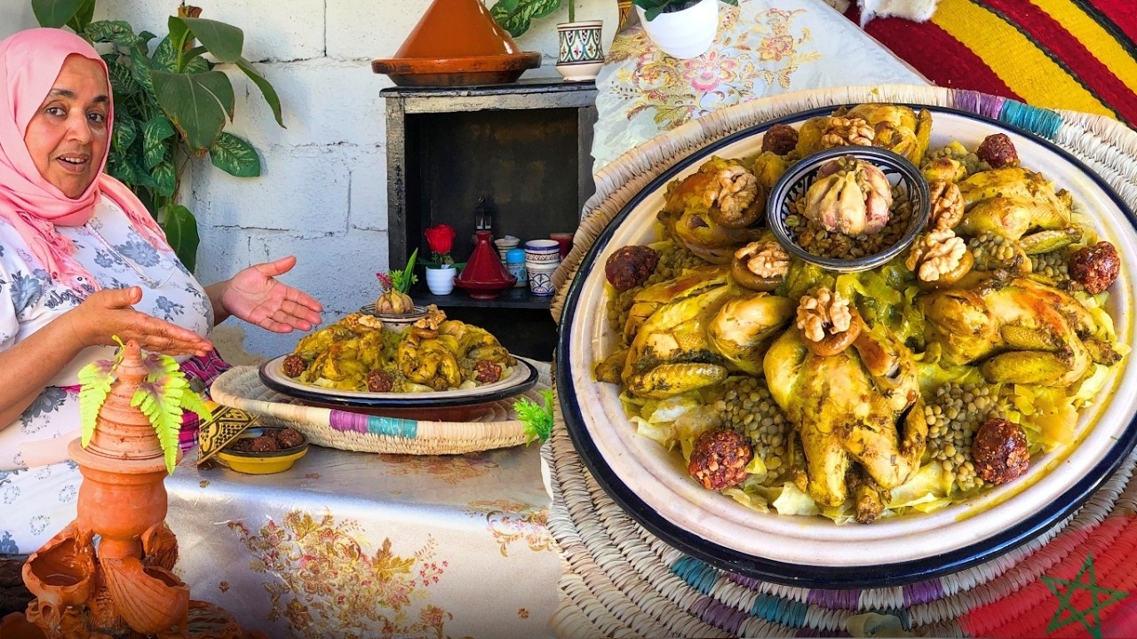✨ سر رفيسة بريستيج بالدجاج الكوكلي 🐔غادي تبهري ضيافك فعراضتك الجاية 🎉 - فخامة الطعم والمظهر!