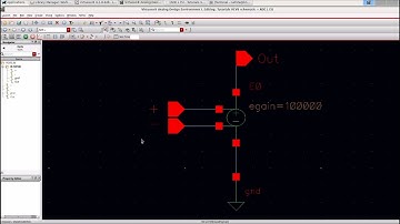 Ideal Op-Amp in Cadence Using VCVS