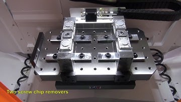 Victor Taichung Vcenter P76APC machining center with auto pallet changer