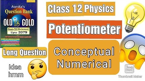 NEB-2079😮100% Guaranteed यी model बाट 1 Qn. Fixed Electric Circuit Potentiometer बाट #Infoneb#nepali