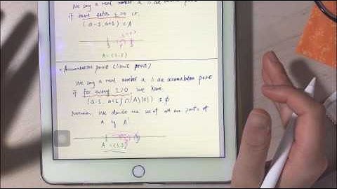 【Mathematical Analysis】 Interior points, accumulation points and adherence points
