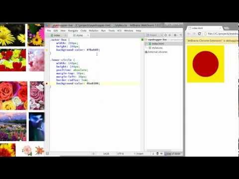 WebStorm: Eyedropper + Live Edit