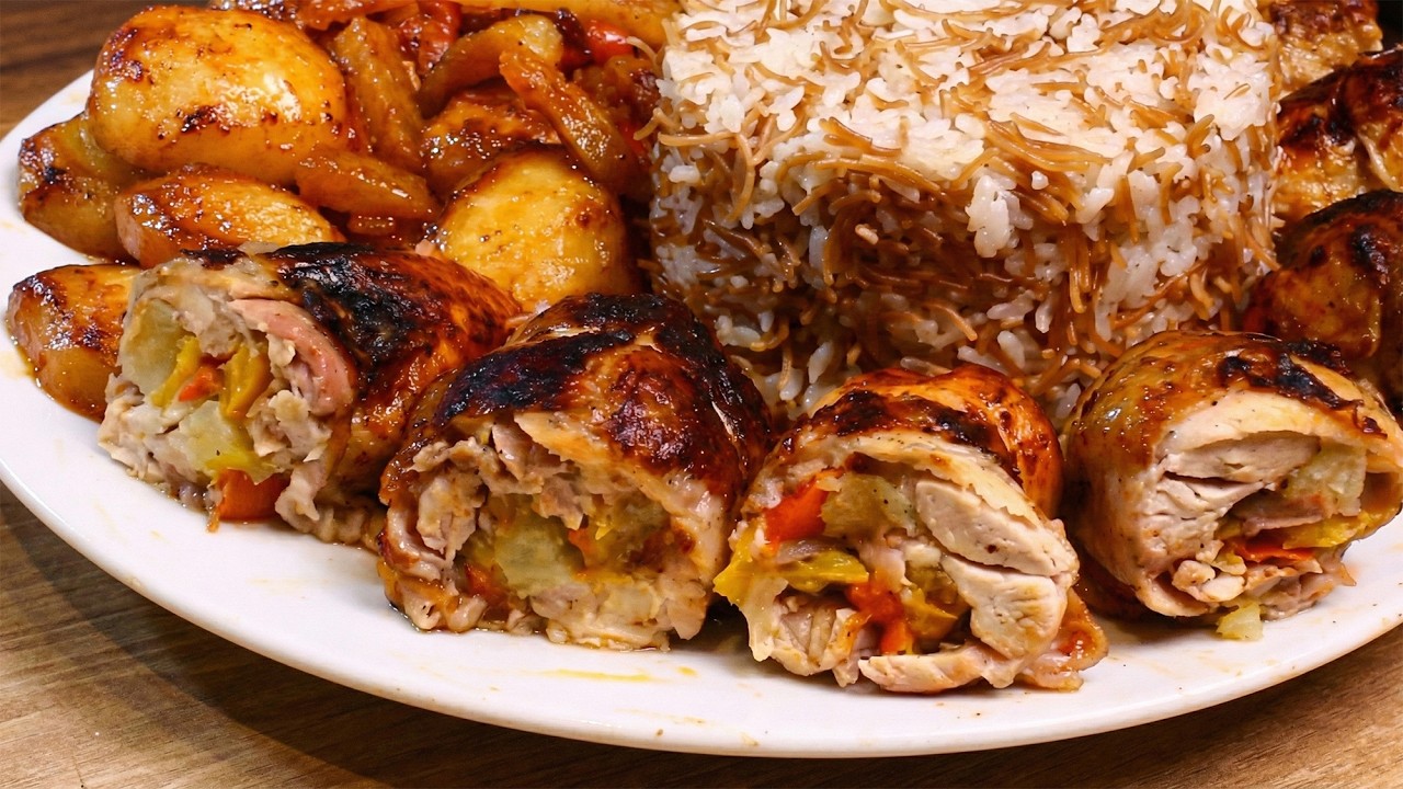 انسي كل طريقة عرفتيها الاوراك المحشية وجربى الطريقة المثالية للاكلى دى _ بنت الشيف