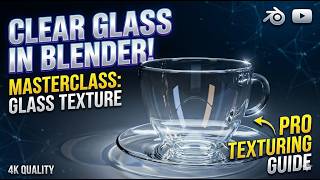 Create REALISTIC GLASS in Blender- Easy & Professional (Secret Nodes! 🤫)