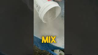 How to Easily Mix Perma Paver Edging: 1 Bucket + 1 Gallon = Perfect Consistency!
