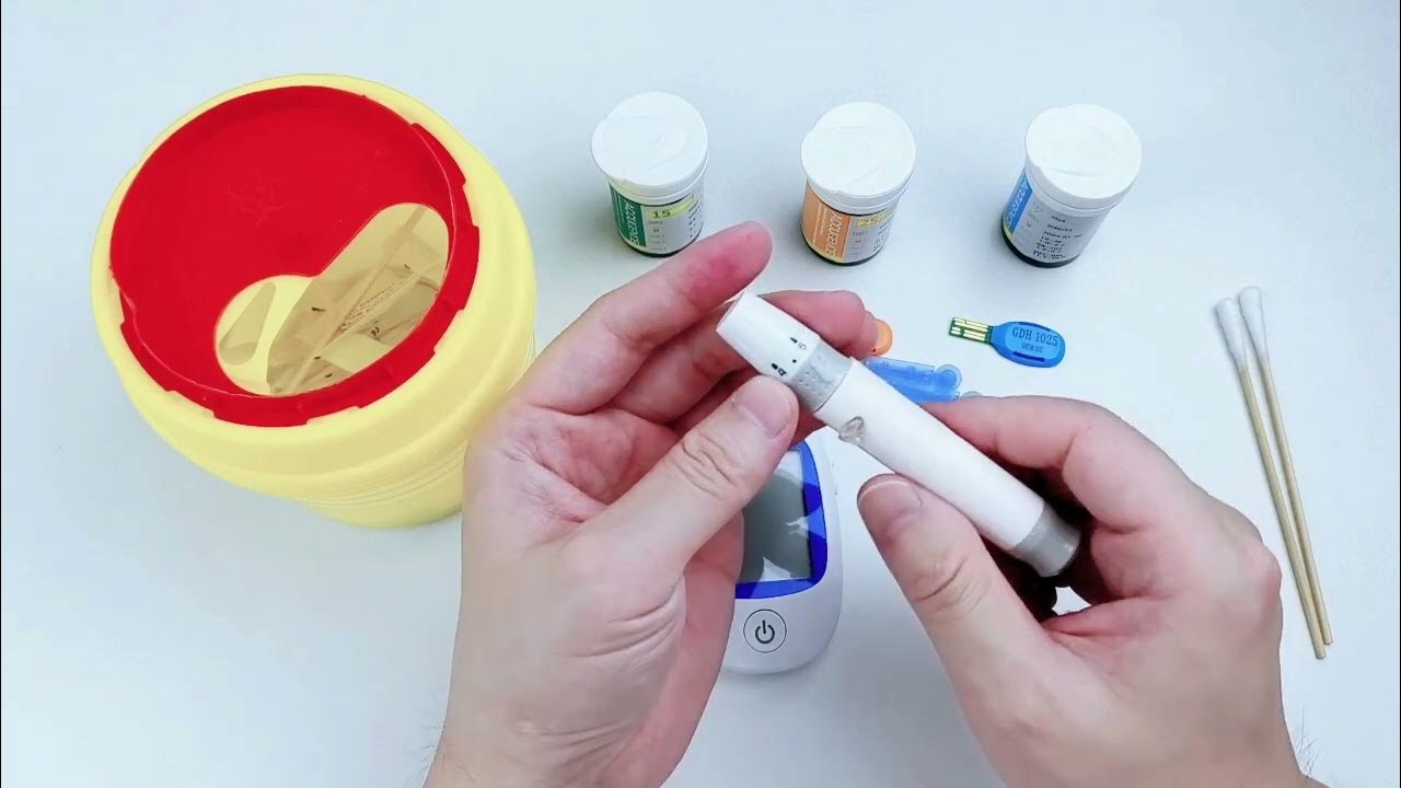 ACCUGENCE Multi-Monitoring System Glucose testing operation guide - YouTube