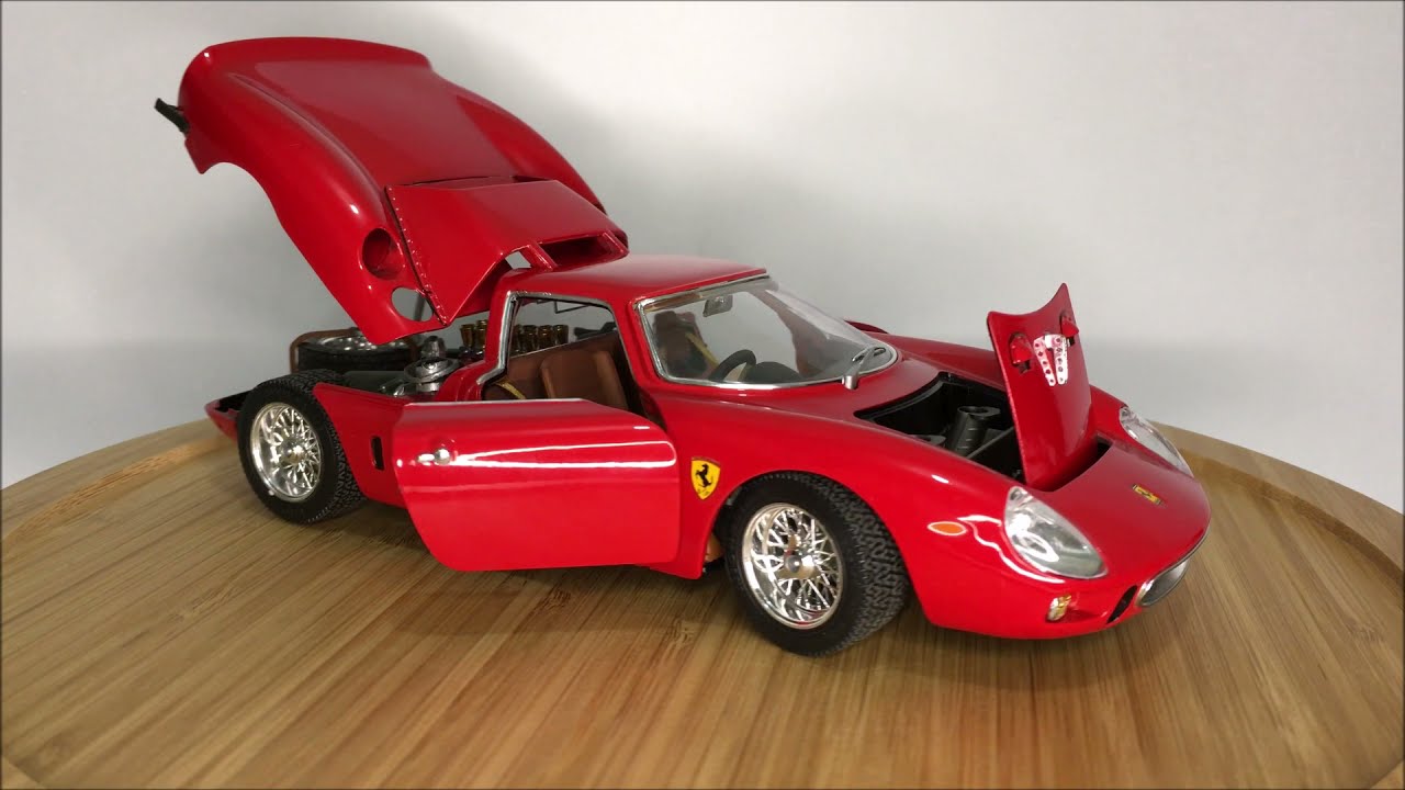 FERRARI 250 LM, 1965, 1/18 BURAGO - YouTube