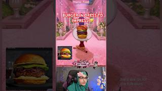 Celebrity I tried Burger in dress to impress roblox  #dti #dresstoimpress #roblox #rblx #shorts Profile