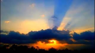 Mentahan Langit Sore Hari