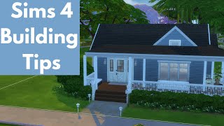 Sims 4 Building Tips