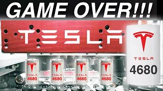 Tesla's new Game-Changer 4680 Battery already on Production will Crushing EV competitors.