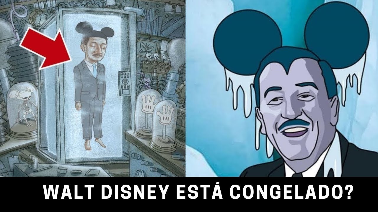 La Cabeza De Walt Disney Congelada