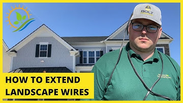 Extending Landscape Lighting 12v Wire