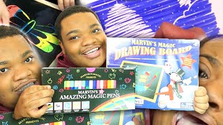 I Bought the Magic Drawing Board and Magic Pens from your childhood (Marvin's Magic)
