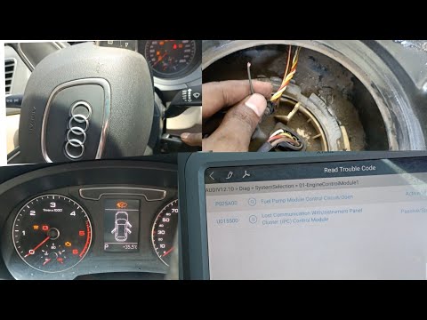 Audi Car Engine Starting Problems/Car start Na Ho To kaise theek Karen & Error Code P025A