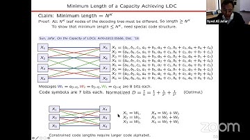 Information-Theoretic Cryptography 2020
