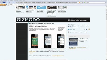 iOS 4.1 Update 8th Of September! Game Center, New iTunes And More!