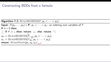 Lecture 07-3 Algorithms for BDD