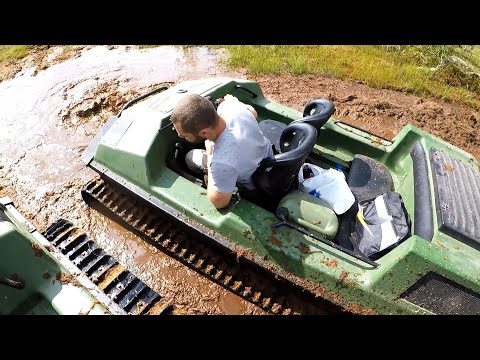 Видео: Мы ЭТО сделали!!! Посадили вездеход ТИНГЕР в БОЛОТЕ!!!