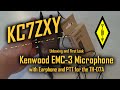 Kenwood EMC-3 Clip Microphone with Earphone | Unboxing and First Look Review