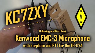 Kenwood EMC-3 Clip Microphone with Earphone | Unboxing and First Look Review