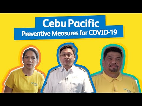 Cebu Pacific Preventive Measures for COVID-19