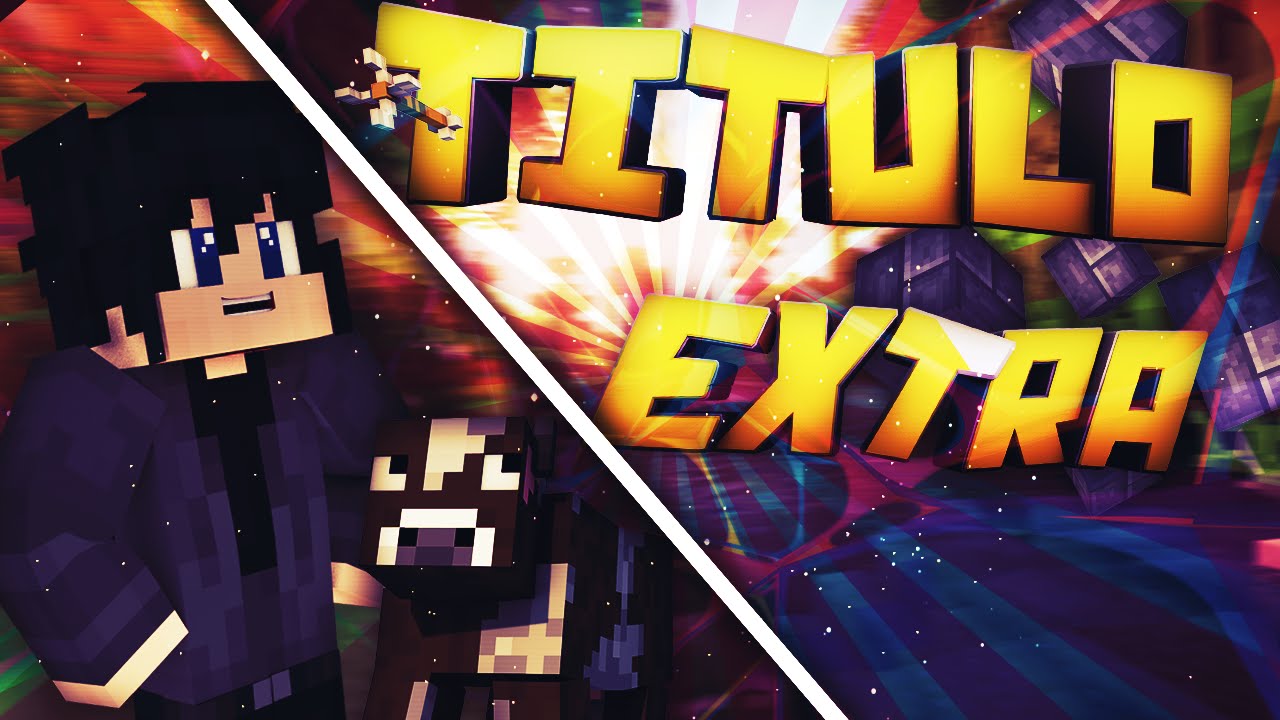 Miniatura Editable Minecraft GFX Free Dowload YouTube