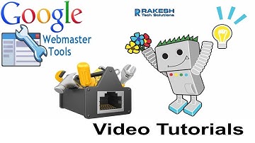 How To Activate ( Google, Bing) Webmaster Tools Tutorial For Beginners 2017 - Rakesh Tech Solutions