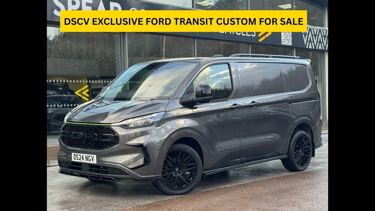 DSCV EXCLUSIVE FORD TRANSIT CUSTOM FOR SALE - YouTube
