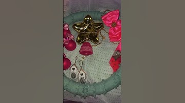 #artesanato #natal #façavcmesmo #decoraçãodenatal #decoration #guirlanda #enfeitesnatalinos #enfeite