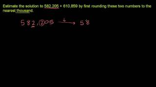 Rounding to Estimate Sums