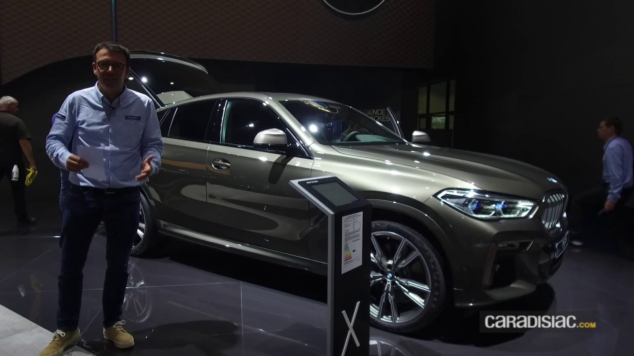 Bmw X6 Salon De Francfort 2019 Youtube
