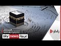حجاج بيت الله الحرام يتوافدون إلى مكة المكرمة رادار