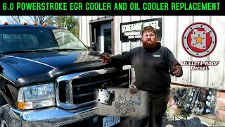 Bulletproof Diesel EGR Cooler and Ford Oil Cooler Install