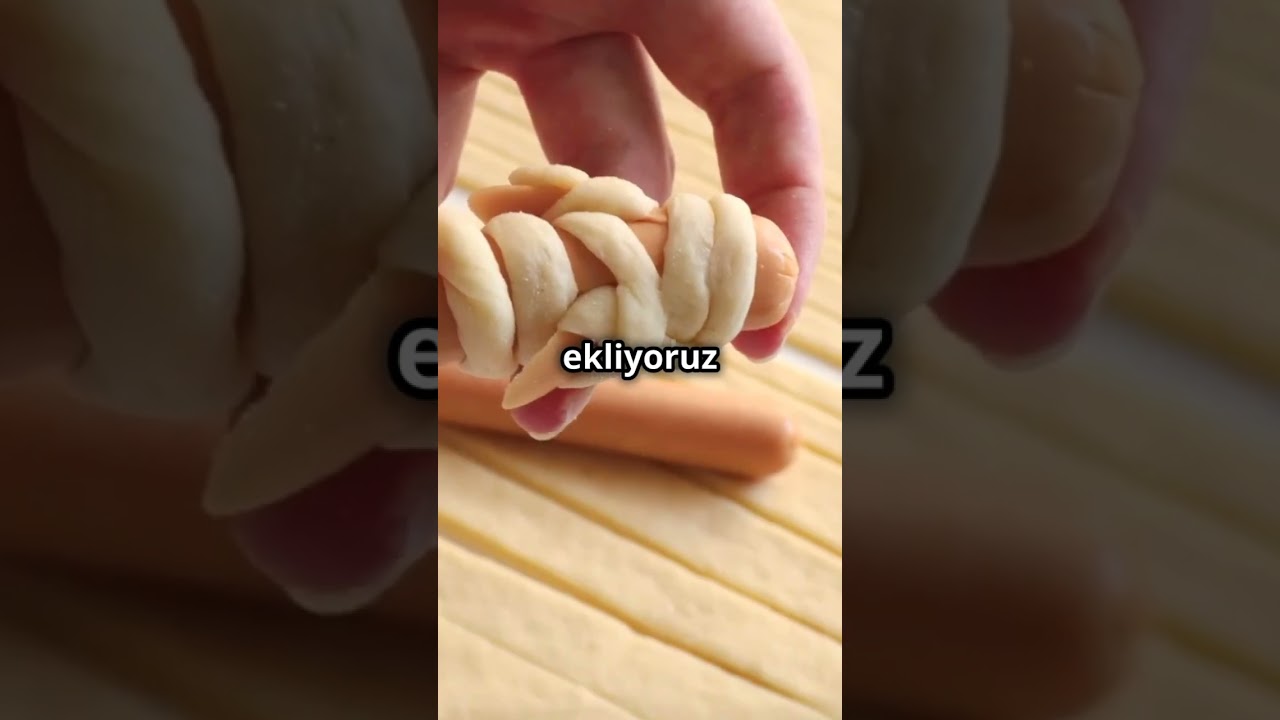 Jumbo Sosisli Tepsi Mantısı Tarifi  #mantı  #yemektarifleri #sosis  #food  #pratiktarifler #cooking