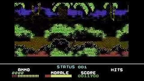 Platoon: Level 1 - Commodore 64