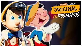 PINOCHO  - Original VS Remake | #TeLoResumo