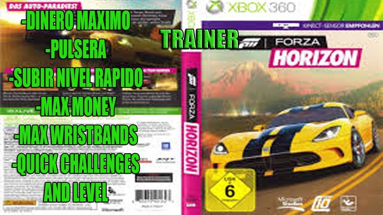 Forza Horizon 1 P/ XBOX360 (LTU/LT/JTAG/RGH)