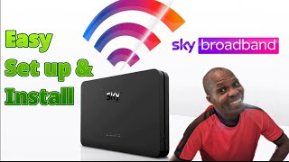 Sky Broadband Router Unboxing & Set Up