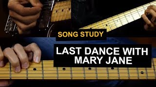 Last Dance With Mary Jane guitar lesson - Tom Petty Last Dance With Mary Jane guitar lesson - Tom Petty