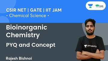 BIO INORGANIC PYQ | CSIR NET | GATE | IIT JAM || By Rajesh Bishnoi