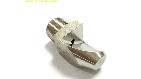 Narrow angle deflected flat spray nozzles - Nine Sunplus Systems