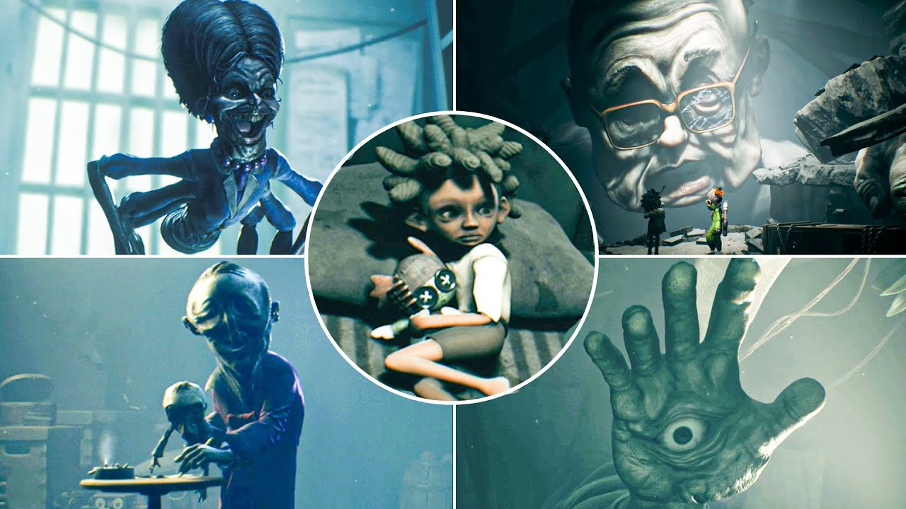 Little Nightmares 3 - All Bosses + Ending 4K 2025