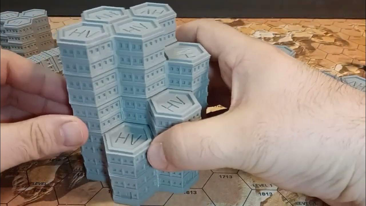 Stackable Hex Buildings Intro Video YouTube