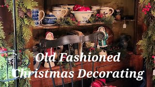 Old Fashioned Inspired Christmas Decorating with Antique Primitive ~ Meander Hill ~ Simply Stunning!
