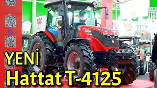 Hattat'ın En Güçlü En Yeni Traktörü T-4125 Teknik Özellikleri
