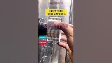 CNC Precision Turned Components #shorts #viral #cnc #science #technology #vmc #cncmachine #video