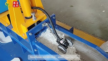 EPS Foam compactor small capacity from Qinfeng Polystyrene waste recycling machine