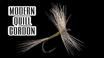 🔅Modern Quill Gordon - Fly Tying with G.Zingaro 🆓️