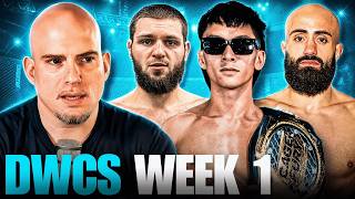 DWCS Week 1 FULL CARD Predictions & Highlights